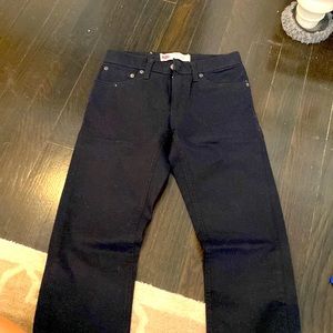 Never worn Black Levi pants boys size 12